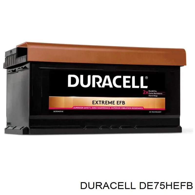  DE75HEFB Duracell