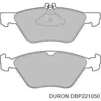 DBP221050 Duron колодки тормозные передние дисковые