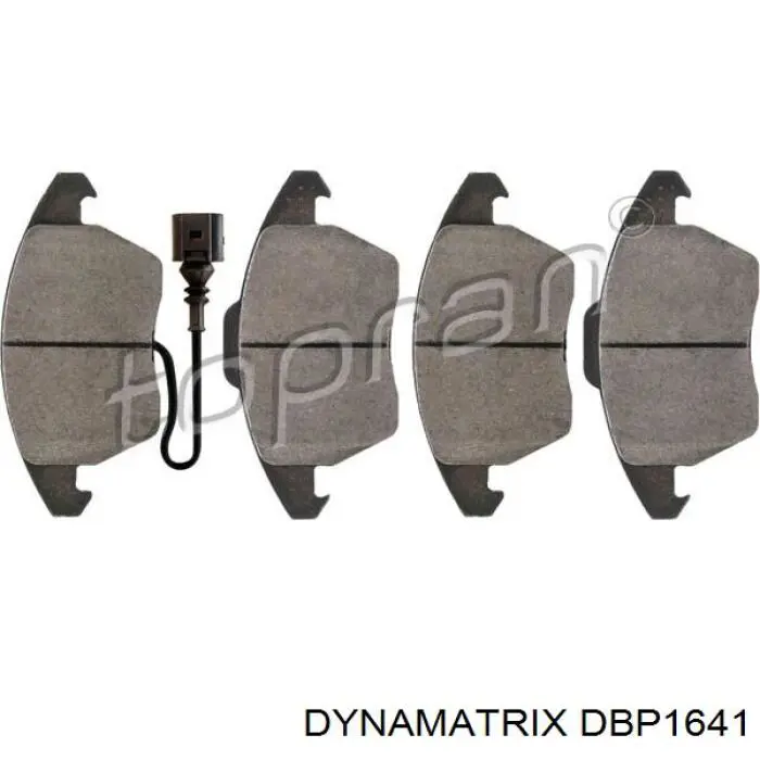 Передние тормозные колодки DBP1641 Dynamatrix