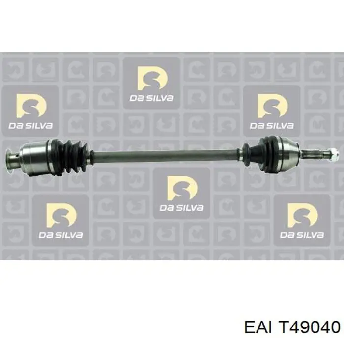 Полуось (привод) передняя правая 7700755312 Renault (RVI)