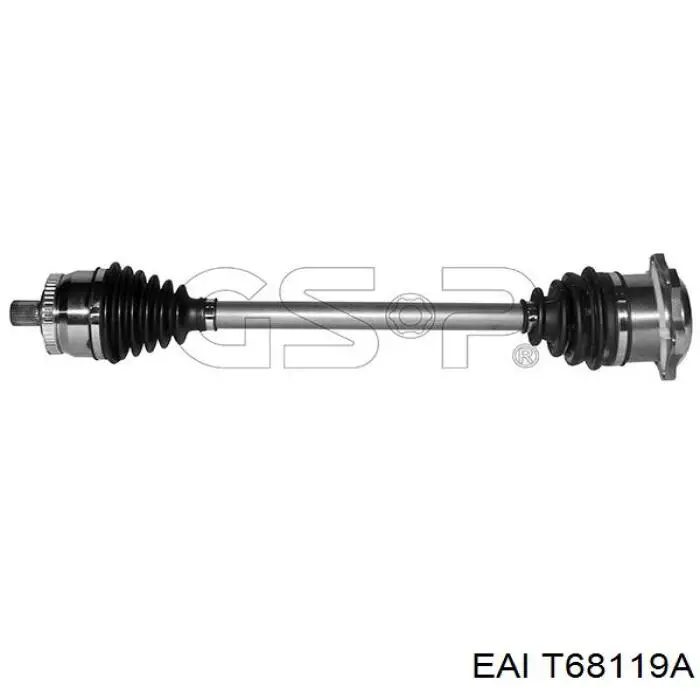 Полуось (привод) передняя левая T68119A EAI