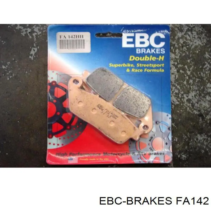 FA142 EBC Brakes 