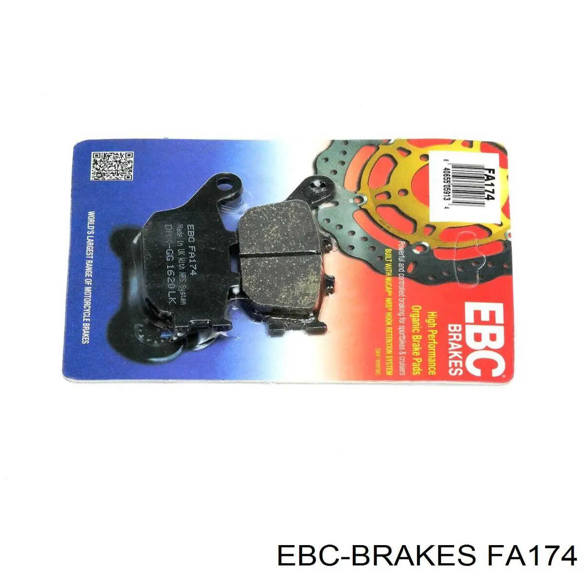 Задние тормозные колодки FDB754EF Ferodo