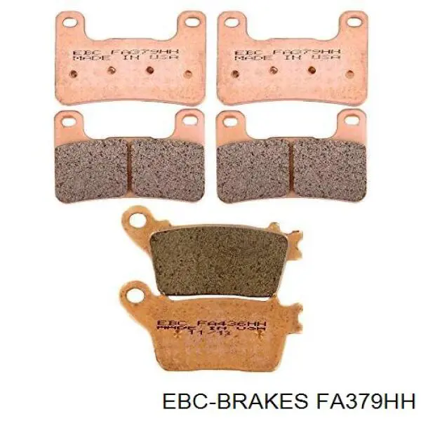 Купить FA379HH EBC Brakes 