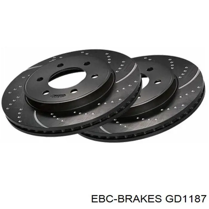 Купить GD1187 EBC Brakes Ротор тормозной