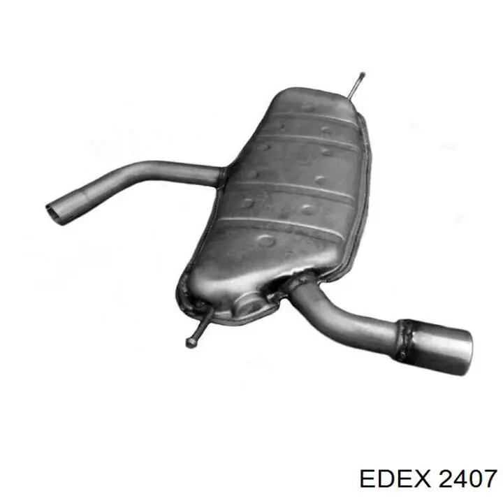 Центральная часть глушителя 2407 Edex