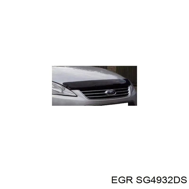 Defletor da capota para Ford Mondeo IV CA2