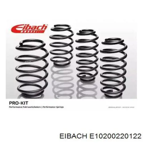 Купить E10200220122 Eibach Комплект пружин подвески на авто