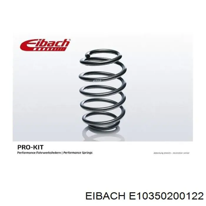 Купить E10350200122 Eibach Комплект пружин подвески на авто