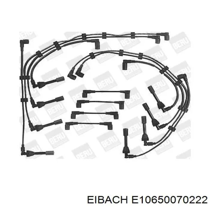 Комплект пружин подвески на авто E10650070222 Eibach