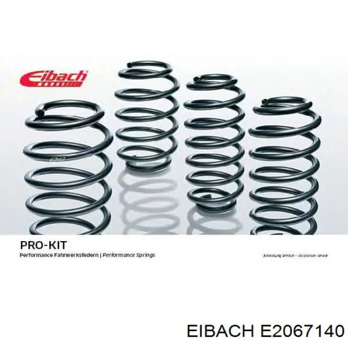 E2067140 Eibach Комплект пружин подвески на авто