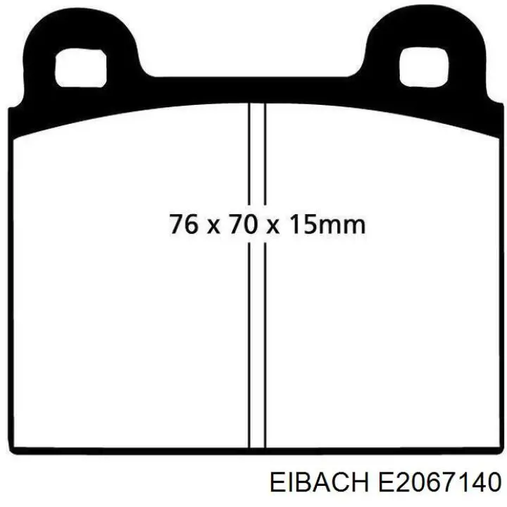 Комплект пружин подвески на авто Eibach E2067140 цена, от 239.55 USD