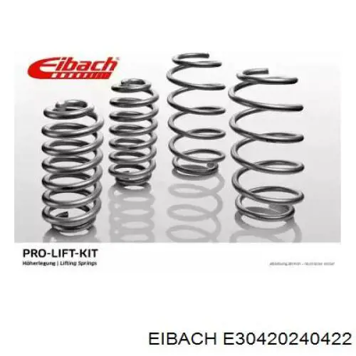 E30420240422 Eibach Комплект пружин подвески на авто