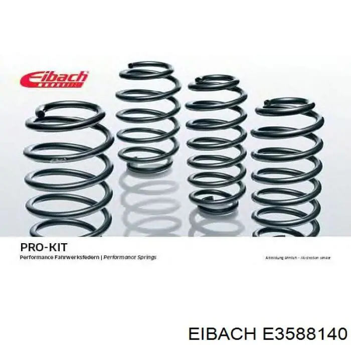 Комплект пружин подвески на авто Eibach E3588140 цена, от 209.68 USD