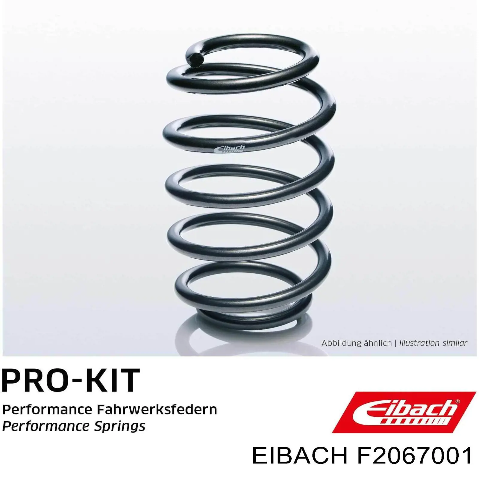F2067001 Eibach Пружина передней подвески