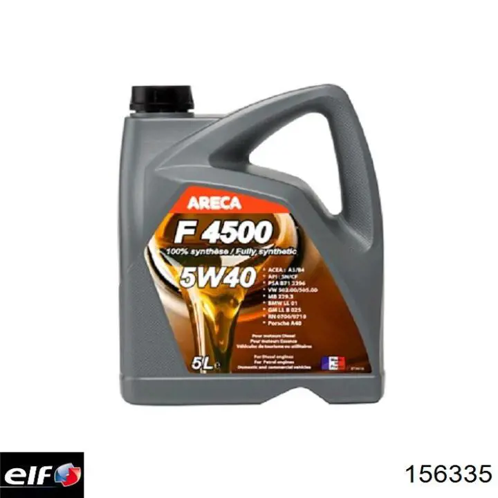 156335 ELF Масло двигателя