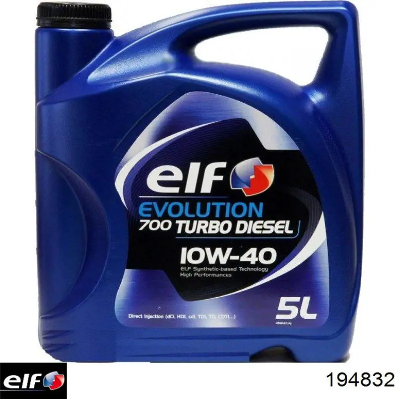 Масло автомобильное ELF 194832 цена, от 11.43 USD