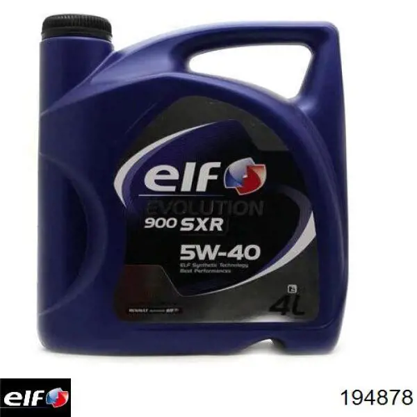 Моторное масло ELF Evolution 900 SXR 5W-40 Синтетическое 4л (194878)