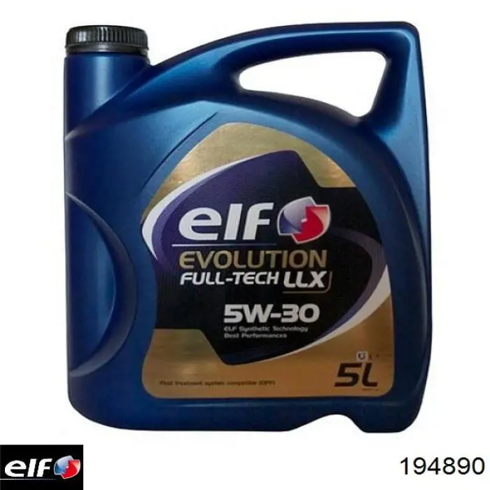 Моторное масло ELF Evolution Full-Tech LLX 5W-30 Синтетическое 5л (194890)