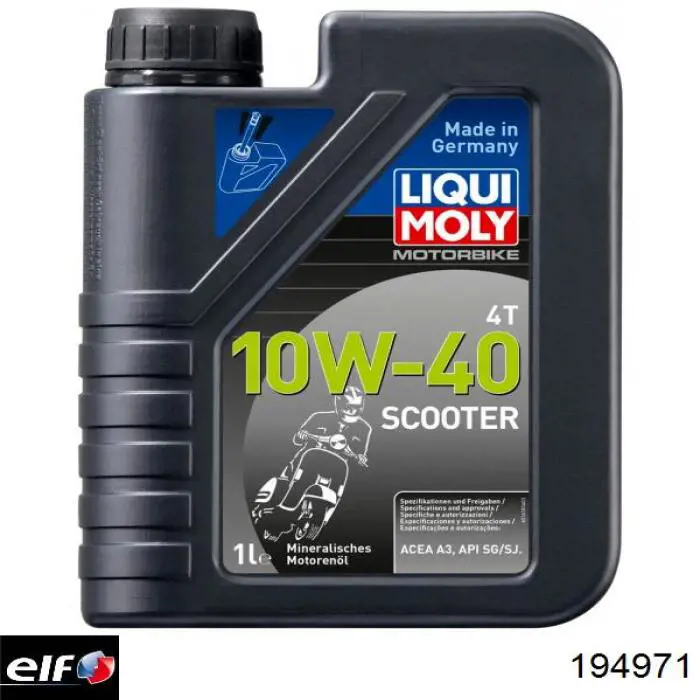 Масло для вилок и амортизаторов ELF 194971 цена, от 6.62 USD