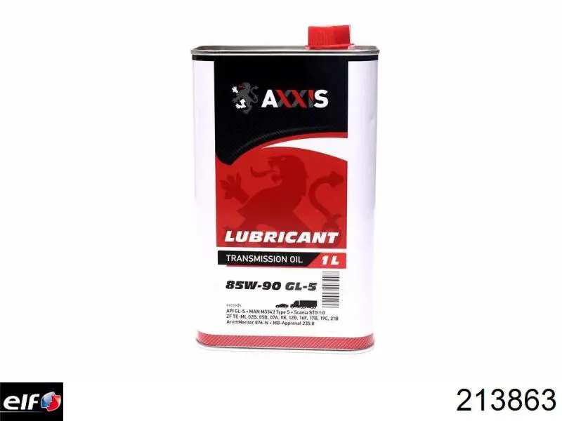Масло трансмиссионное ELF 213863 цена, от 8.33 USD
