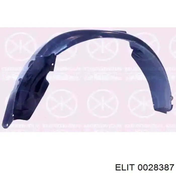 Подкрылок передний левый 1335FL1T Polcar
