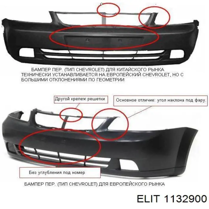 Бампер на авто TYG CV04140BA цена, от 44.41 USD