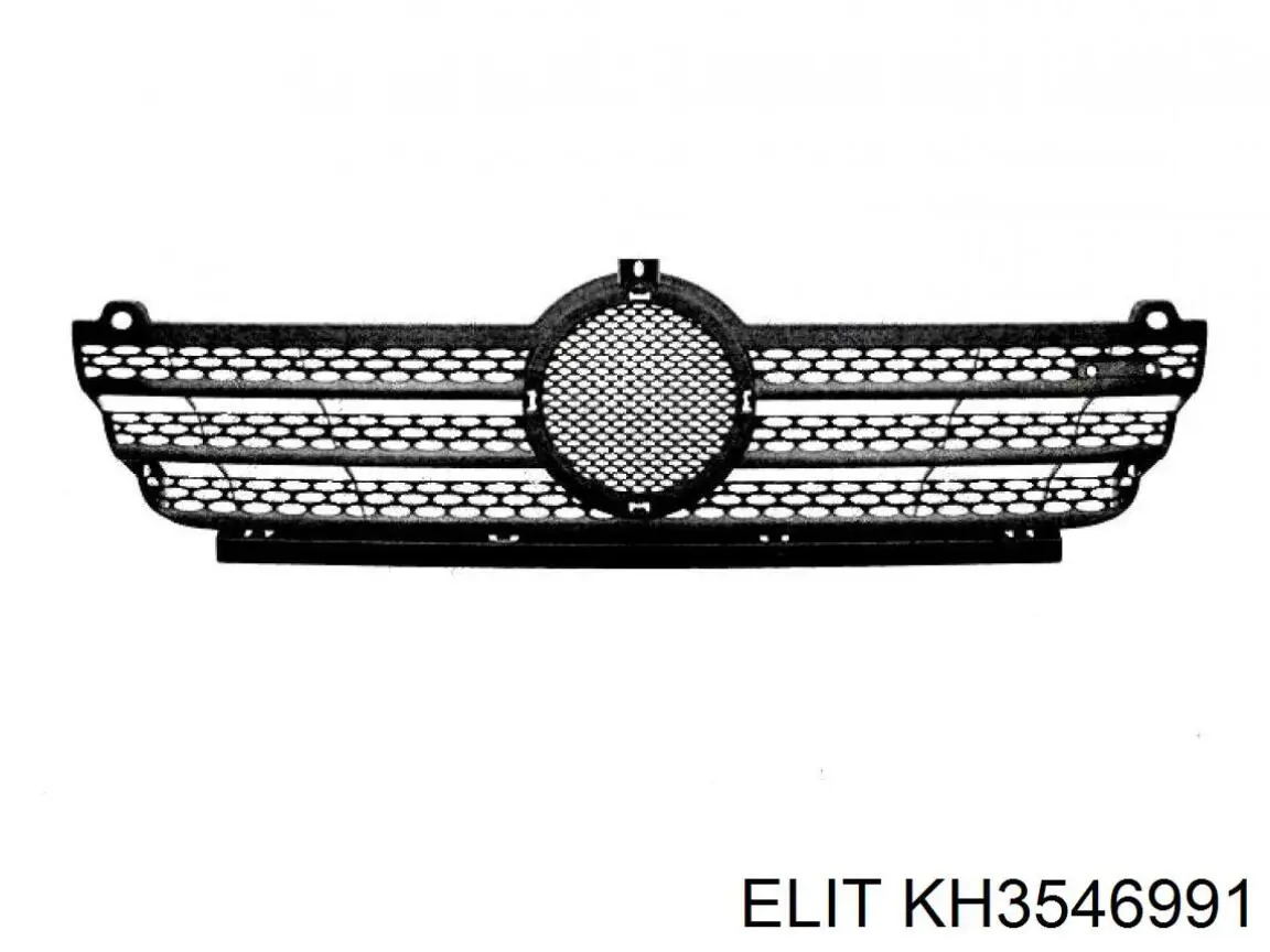 Решетка радиатора Elit KH3546991