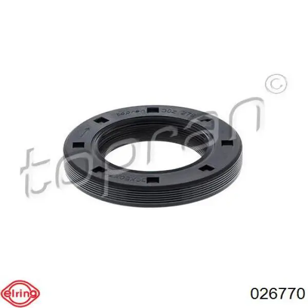 Купить 026770 Elring Передний сальник коленвала