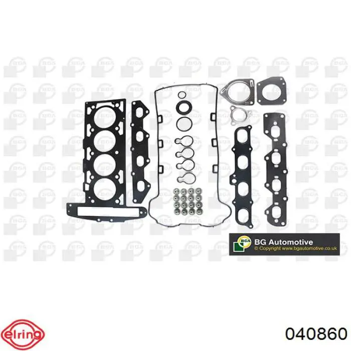 D3696700 Glaser kit superior de vedantes de motor