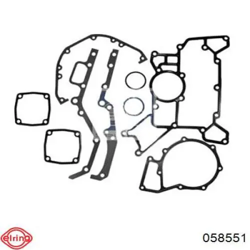 Нижний комплект прокладок двигателя Elring 058551 цена, от 102.23 USD