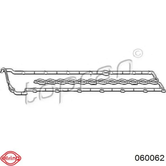 Прокладка крышки двигателя Elring 060062 цена, от 27.99 USD