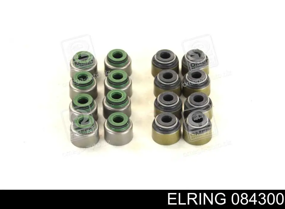 Сальник клапана (маслосъемный), впуск/выпуск, комплект на мотор на Honda Civic VI 