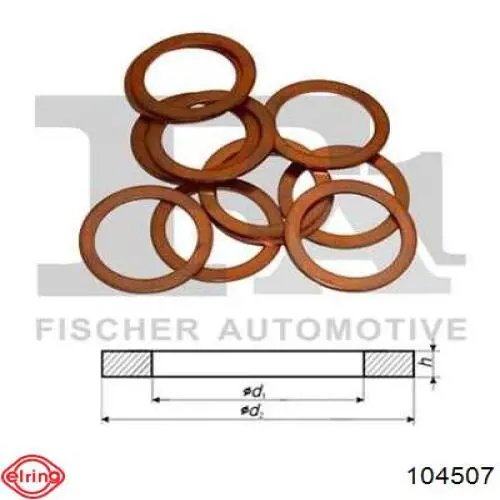 Купить N007603008403 Mercedes Уплотнительное кольцо, универсальное