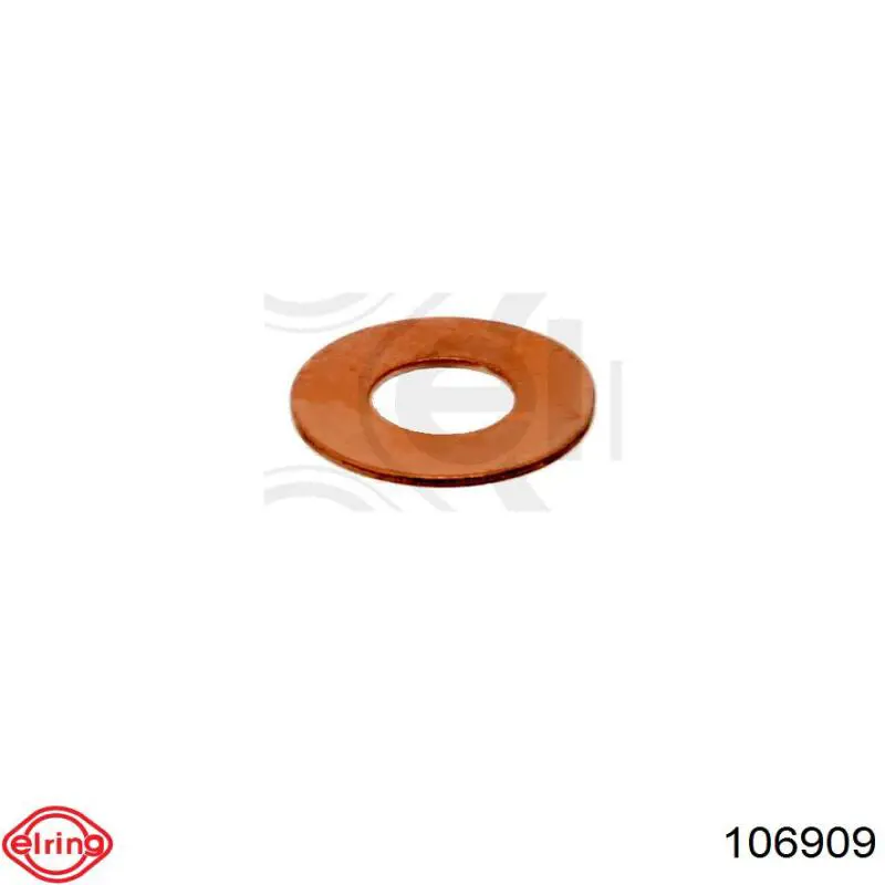 Кольцо (шайба) форсунки инжектора посадочное Elring 106909