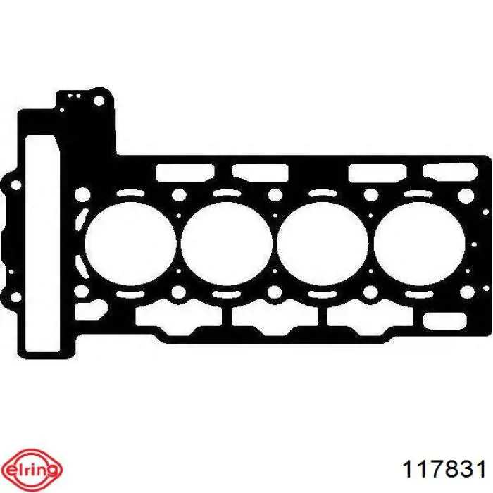 Прокладка ГБЦ 117831 Elring