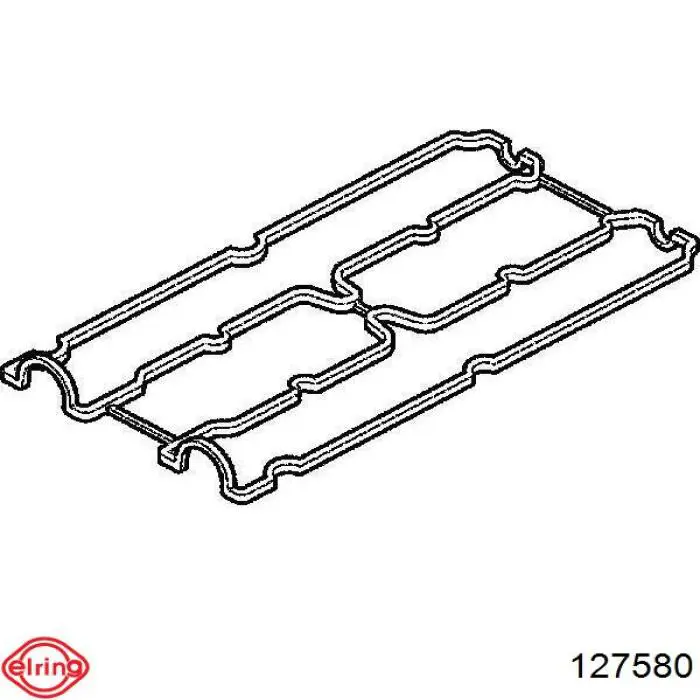 Прокладка клапанной крышки двигателя ELRING 127580
