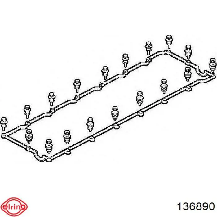 Клапанная прокладка Elring 136890
