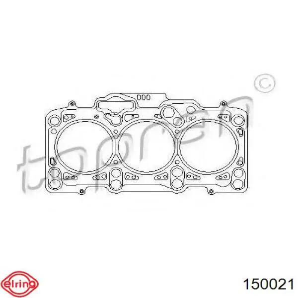 Прокладка ГБЦ Elring 150021 цена, от 23.98 USD