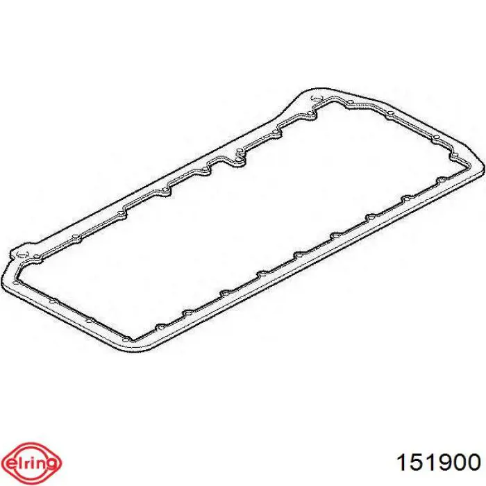Junta, cárter de aceite 151900 Elring