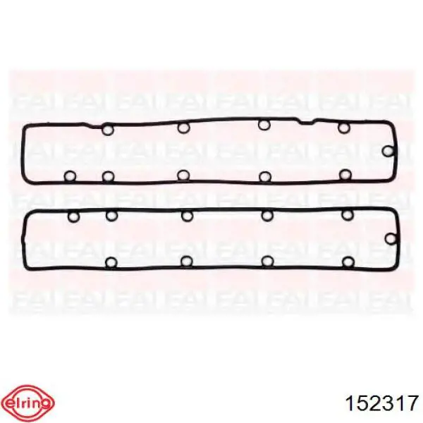 Прокладка клапанної кришки, права 152317 Elring