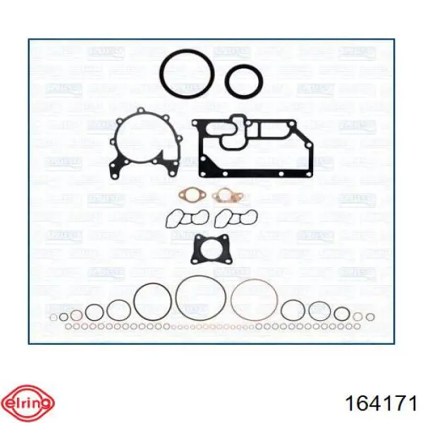 Верхний комплект прокладок двигателя 164171 Elring