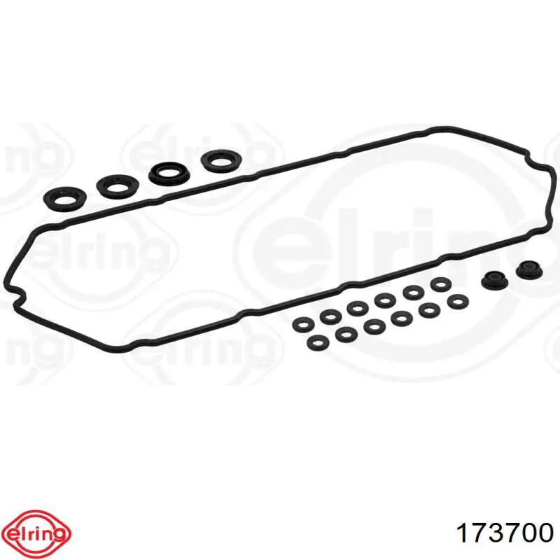 173.700 Elring vedante da tampa de válvulas de motor, anel