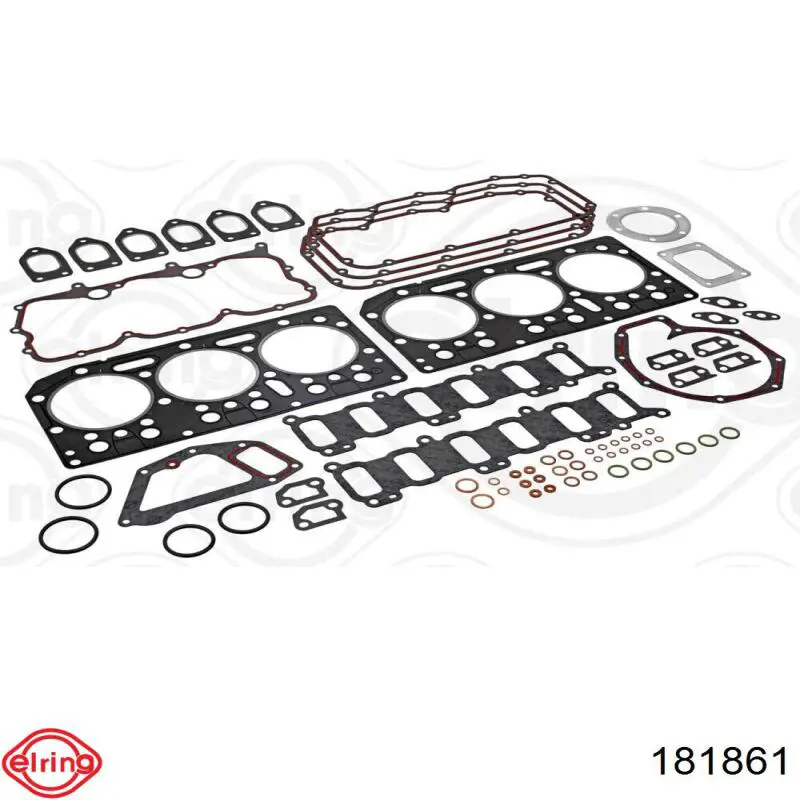 Верхний комплект прокладок двигателя 181861 Elring