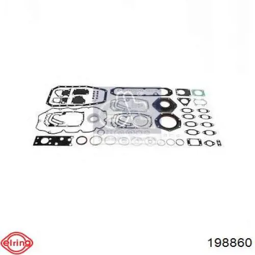Полный комплект прокладок двигателя Elring 198860 цена, от 112.25 USD