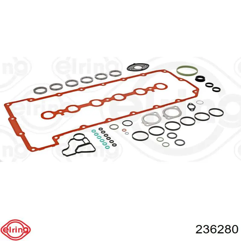 Kit de juntas de motor, completo, superior 236280 Elring