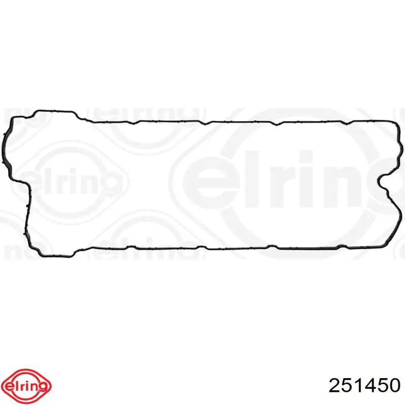 Прокладка клапанной крышки двигателя правая 251450 Elring