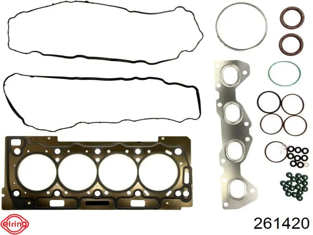 Juego de juntas de motor, completo, superior 261420 Elring