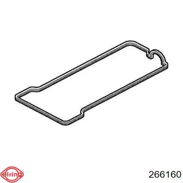 Прокладка клапанной крышки двигателя, левая Elring 266160 цена, от 6.56 USD