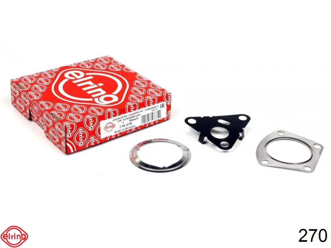 Сальник коленчатого вала Elring 270 цена, от 32.88 USD
